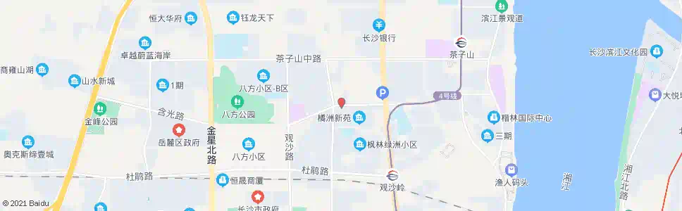 长沙含光路口_公交站地图_长沙公交_妙搜公交查询2025