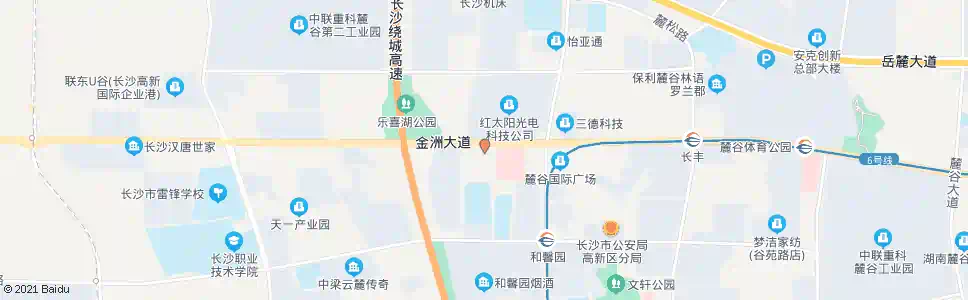 长沙东方红镇_公交站地图_长沙公交_妙搜公交查询2025