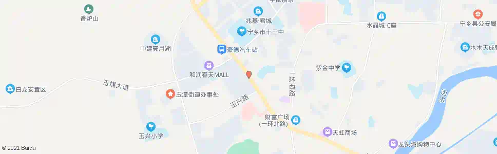 长沙豪德市场_公交站地图_长沙公交_妙搜公交查询2025