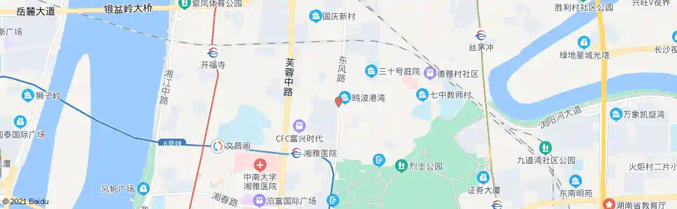 长沙下大垅_公交站地图_长沙公交_妙搜公交查询2025