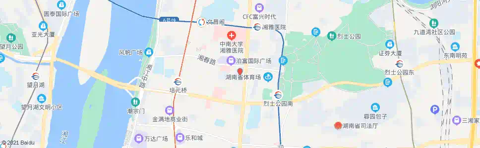 长沙经武门(湖南日报)_公交站地图_长沙公交_妙搜公交查询2025
