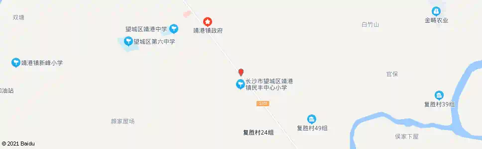 长沙复胜_公交站地图_长沙公交_妙搜公交查询2025