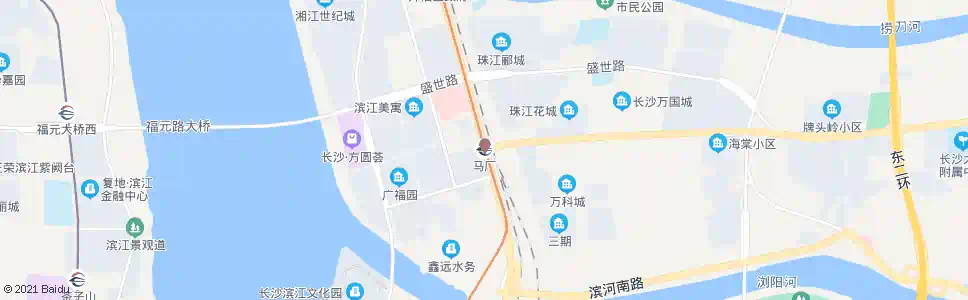 长沙马厂_公交站地图_长沙公交_妙搜公交查询2025
