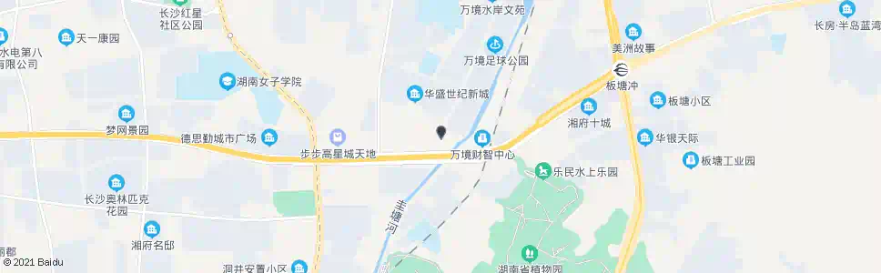 长沙圭塘路湘府路口_公交站地图_长沙公交_妙搜公交查询2025