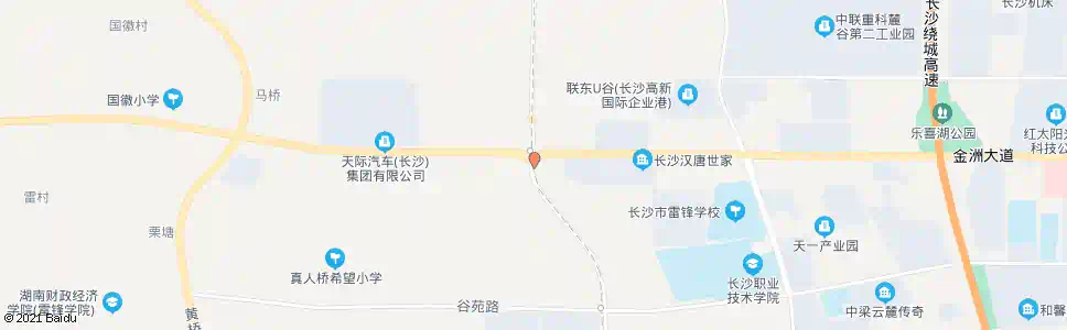 长沙真人桥_公交站地图_长沙公交_妙搜公交查询2025