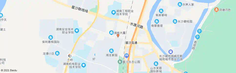 长沙湘龙家园北_公交站地图_长沙公交_妙搜公交查询2025
