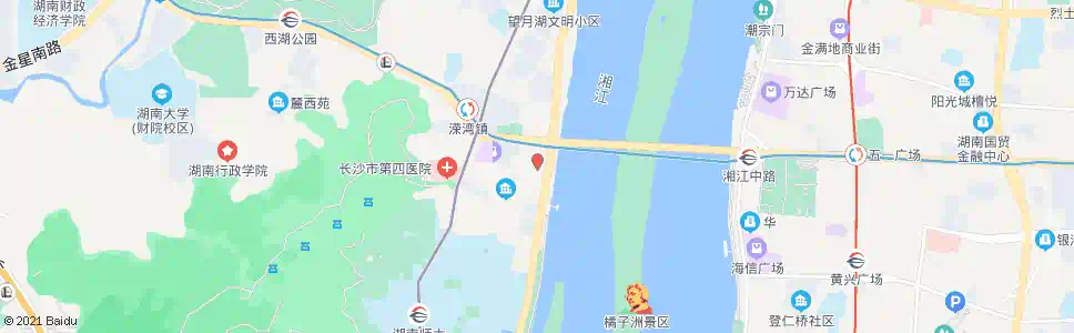 长沙爱民路_公交站地图_长沙公交_妙搜公交查询2025