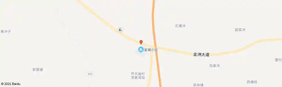 长沙金城小区_公交站地图_长沙公交_妙搜公交查询2025