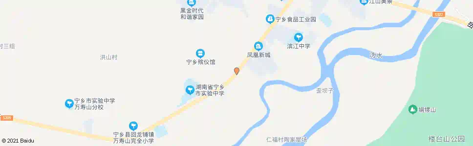长沙湘宁驾校_公交站地图_长沙公交_妙搜公交查询2025