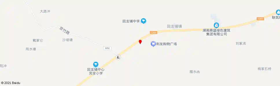 长沙回龙铺_公交站地图_长沙公交_妙搜公交查询2025