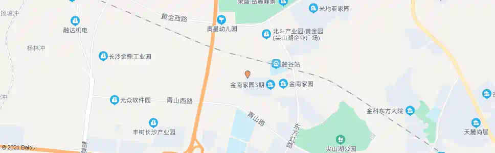 长沙东方红路麓尖路口_公交站地图_长沙公交_妙搜公交查询2025