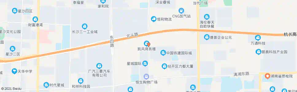 长沙东六路螺丝塘路口_公交站地图_长沙公交_妙搜公交查询2025