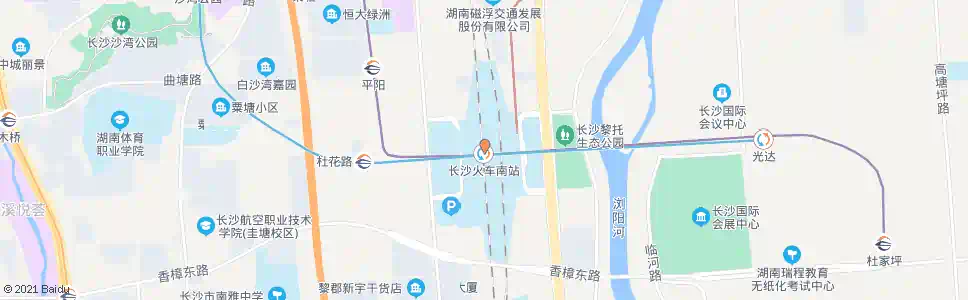 长沙南托公交站_公交站地图_长沙公交_妙搜公交查询2025