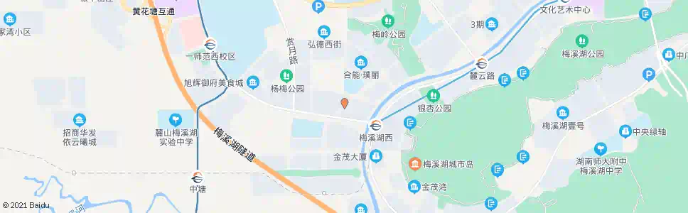 长沙映日路东方红路口_公交站地图_长沙公交_妙搜公交查询2025