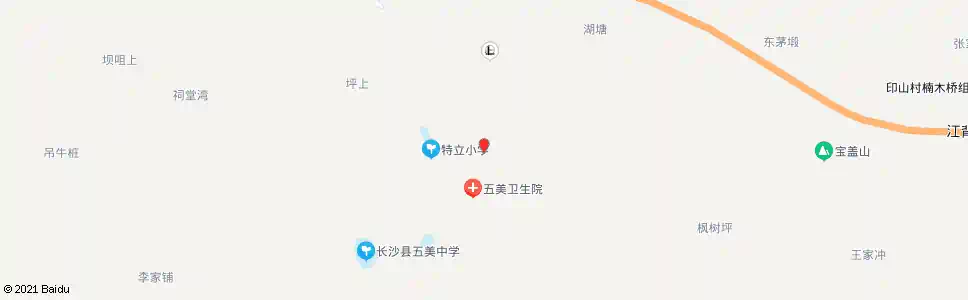 长沙五美集镇_公交站地图_长沙公交_妙搜公交查询2025