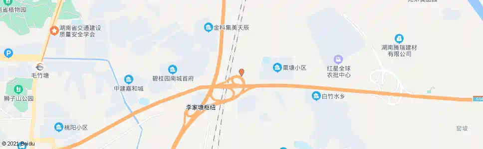 长沙杨罗公路口_公交站地图_长沙公交_妙搜公交查询2025