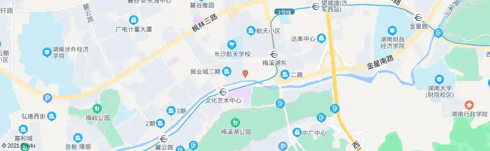 长沙麓枫路_公交站地图_长沙公交_妙搜公交查询2025