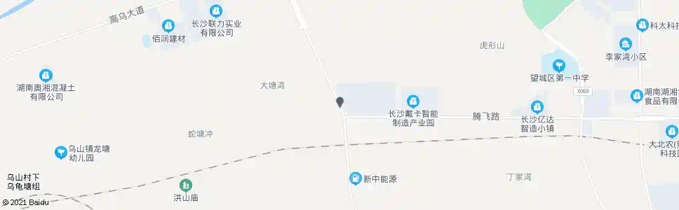 长沙易家湾_公交站地图_长沙公交_妙搜公交查询2025