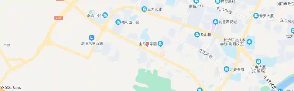 长沙集里建材市场_公交站地图_长沙公交_妙搜公交查询2025