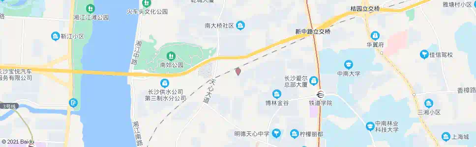 长沙书院路口_公交站地图_长沙公交_妙搜公交查询2025