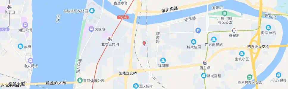 长沙招呼站(蒋家垅)_公交站地图_长沙公交_妙搜公交查询2025
