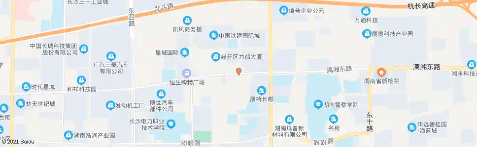 长沙方略潇邦_公交站地图_长沙公交_妙搜公交查询2025