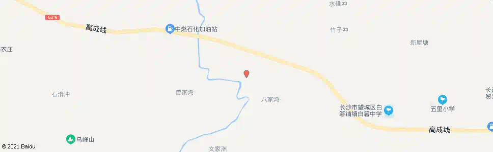 长沙小李家湾_公交站地图_长沙公交_妙搜公交查询2025