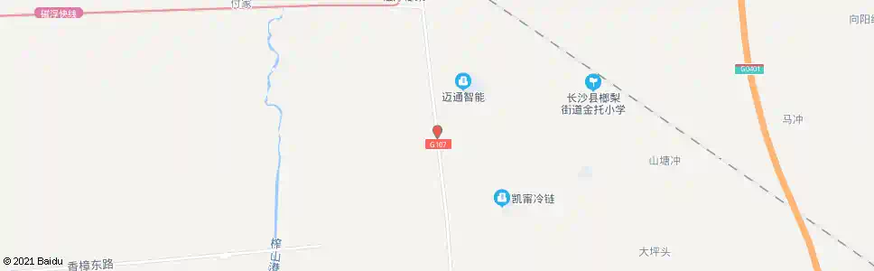 长沙中轴路口_公交站地图_长沙公交_妙搜公交查询2025