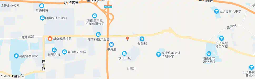 长沙排头铺_公交站地图_长沙公交_妙搜公交查询2025