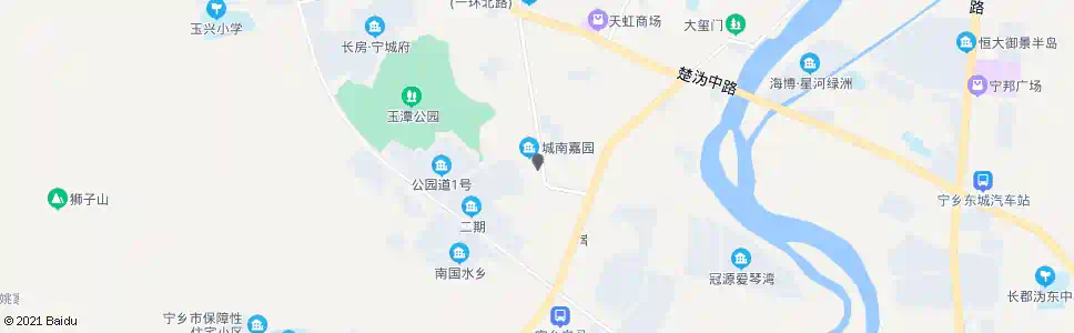 长沙城南嘉园_公交站地图_长沙公交_妙搜公交查询2025