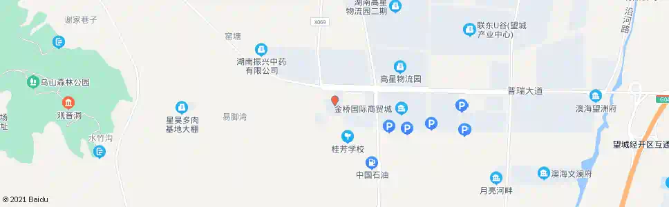 长沙桂芳佳园北_公交站地图_长沙公交_妙搜公交查询2025