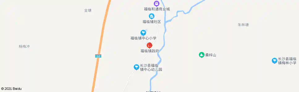 长沙福临集镇_公交站地图_长沙公交_妙搜公交查询2025