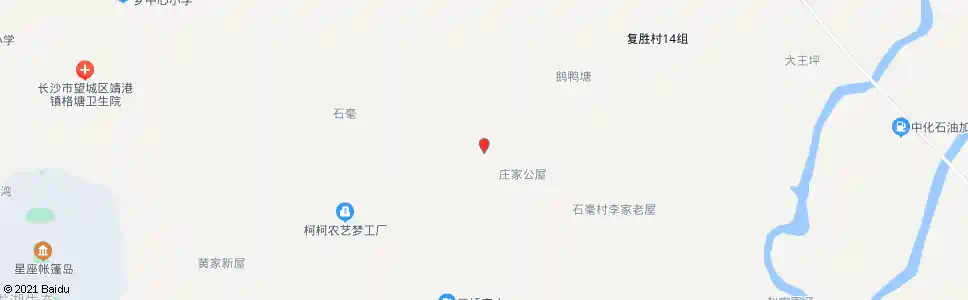 长沙石毫村部_公交站地图_长沙公交_妙搜公交查询2025