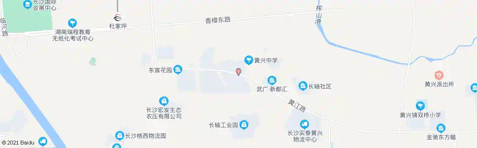 长沙暮云镇政府_公交站地图_长沙公交_妙搜公交查询2025