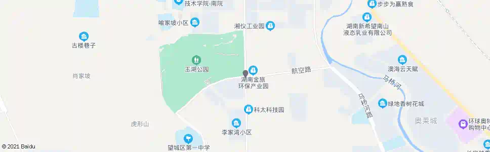 长沙中航起落架_公交站地图_长沙公交_妙搜公交查询2025