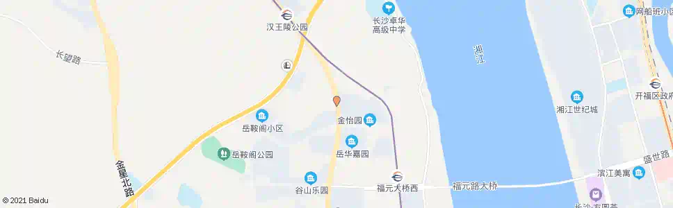 长沙好家园小区_公交站地图_长沙公交_妙搜公交查询2025