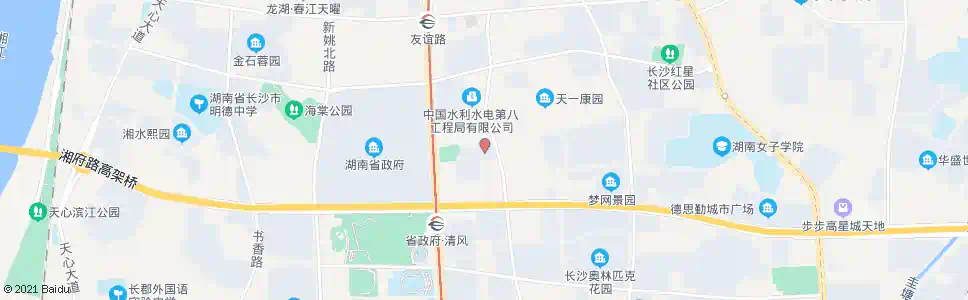 长沙天心区分局_公交站地图_长沙公交_妙搜公交查询2025