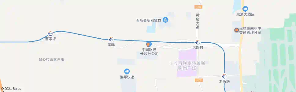 长沙联通阅读基地_公交站地图_长沙公交_妙搜公交查询2025