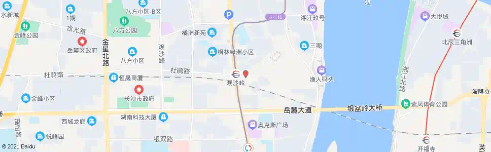 长沙安居乐园_公交站地图_长沙公交_妙搜公交查询2025