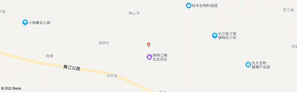 长沙锦绣江南农庄_公交站地图_长沙公交_妙搜公交查询2025
