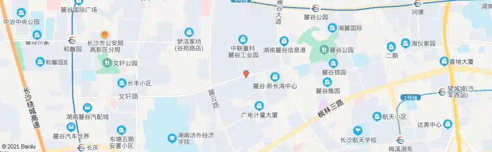 长沙平川路文轩路口_公交站地图_长沙公交_妙搜公交查询2025