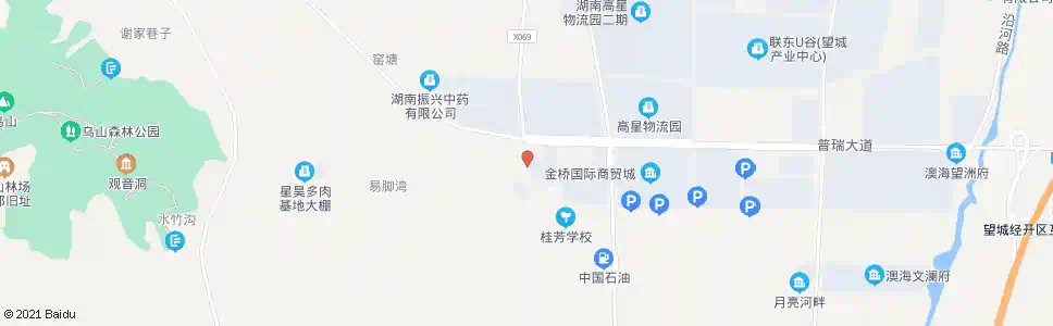 长沙桂芳佳园_公交站地图_长沙公交_妙搜公交查询2025
