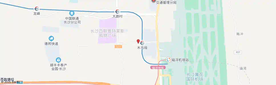 长沙临空南路口_公交站地图_长沙公交_妙搜公交查询2025
