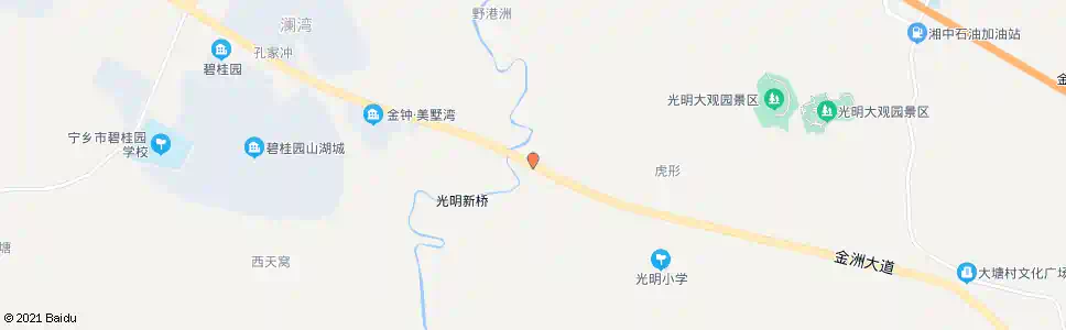 长沙彭家老屋_公交站地图_长沙公交_妙搜公交查询2025