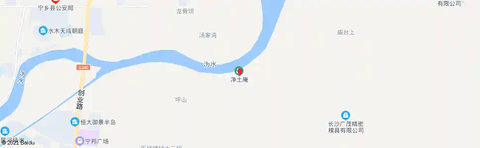 长沙观音殿_公交站地图_长沙公交_妙搜公交查询2025