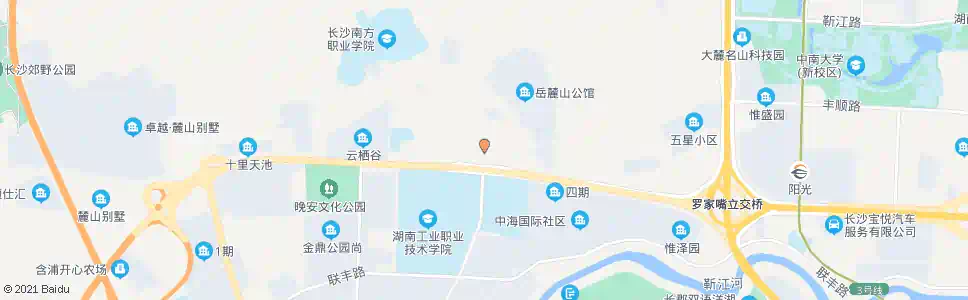 长沙竹桥子_公交站地图_长沙公交_妙搜公交查询2025