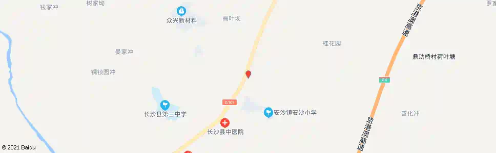 长沙安沙派出所_公交站地图_长沙公交_妙搜公交查询2025