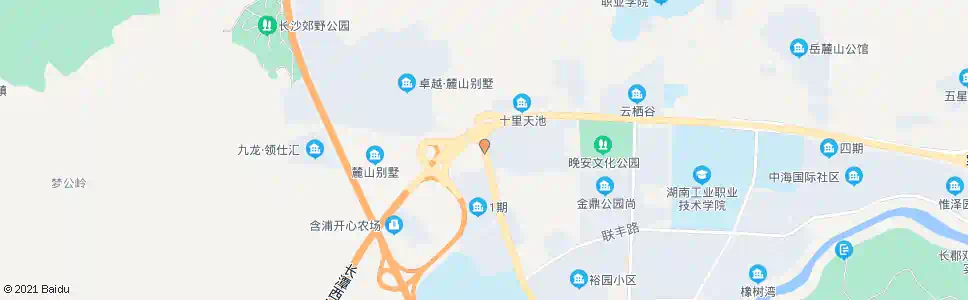 长沙草坡子_公交站地图_长沙公交_妙搜公交查询2025