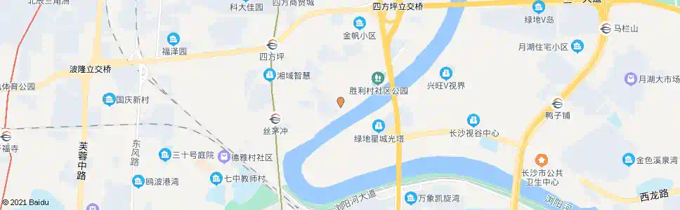长沙黑石渡_公交站地图_长沙公交_妙搜公交查询2025