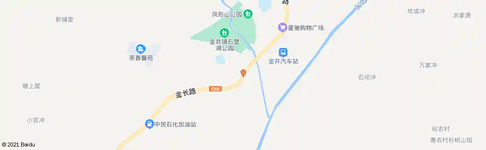 长沙金井镇西_公交站地图_长沙公交_妙搜公交查询2025